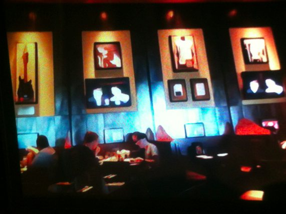And the "last but not least" photo of a photo - of the cool Vegas Hard Rock Cafe. 
